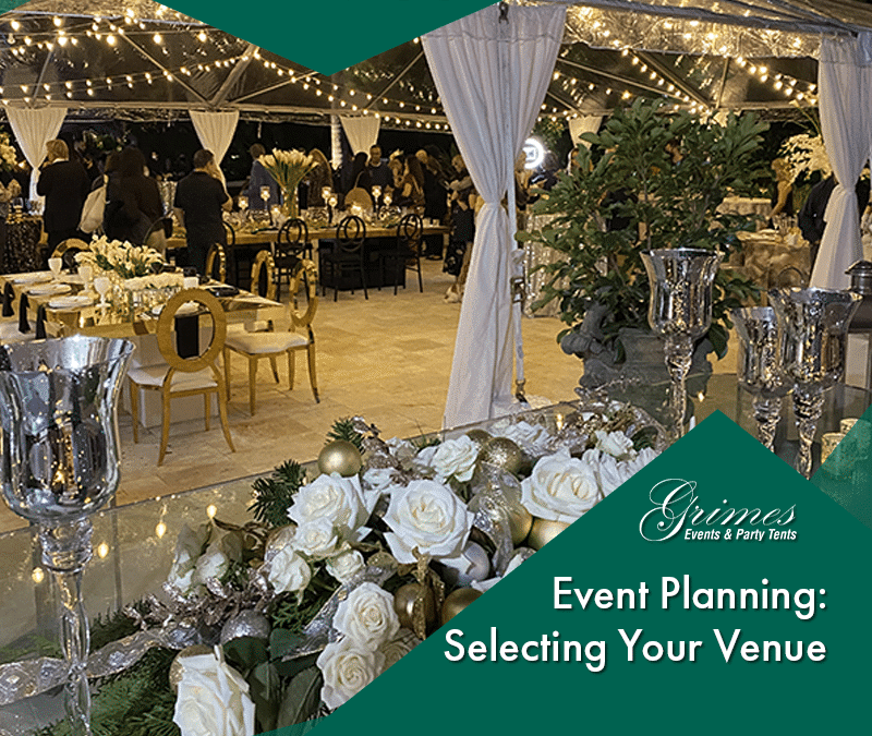 Event Planning: Selecting Your Venue