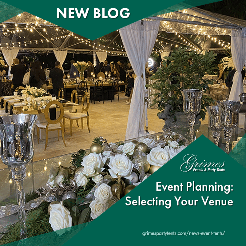 Event Planning: Selecting Your Venue