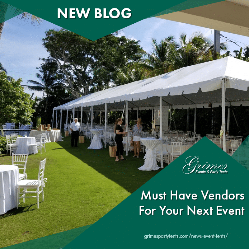 Must Have Vendors For Your Next Event