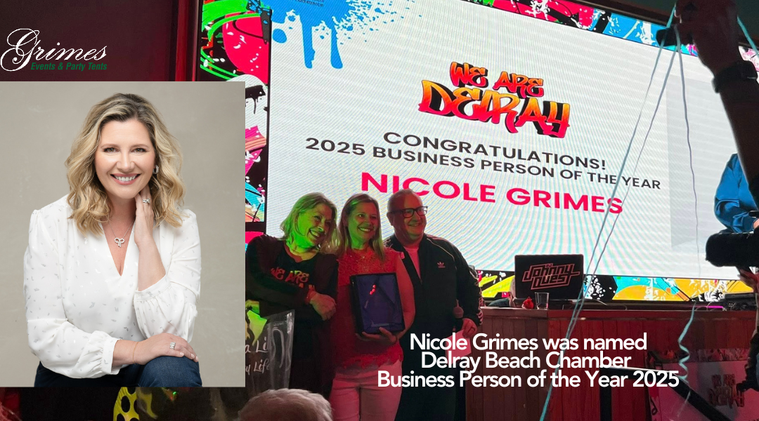Cheers to our own Nicole Grimes – Delray Beach’s 2025 Business Person of the Year