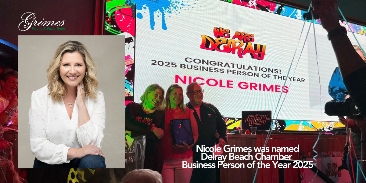 Cheers to our own Nicole Grimes – Delray Beach’s 2025 Business Person of the Year