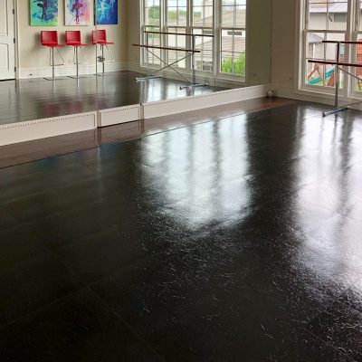Black Vinyl Dancefloor