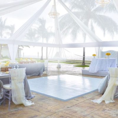 White Vinyl Dancefloor