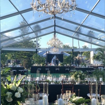 Frame Tent Clear Top
